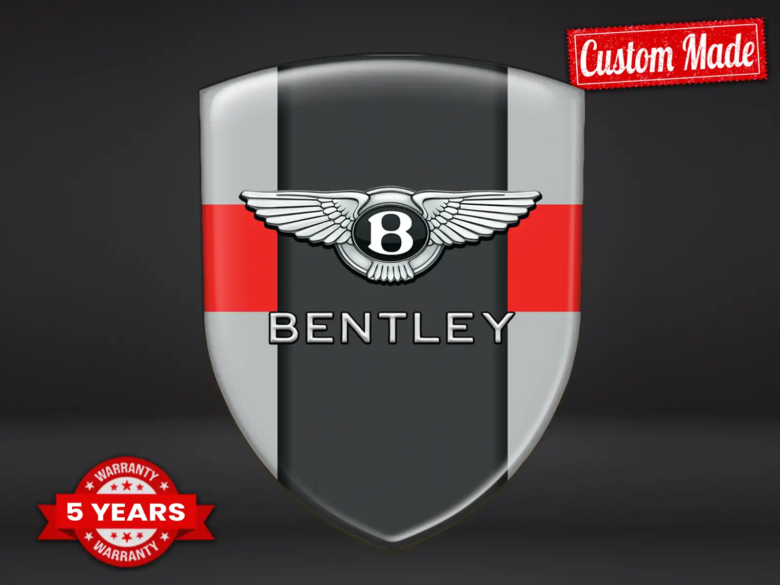 Bentley Personalized Business Stickers Limited Customizable Pro
